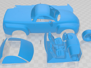 Chevrolet SSR 2003 Printable Car 3D Принт Модель