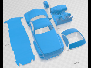 Chevrolet SSR 2003 Printable Car 3D Принт Модель