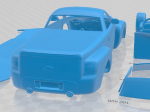 Chevrolet SSR 2003 Printable Car 3D Принт Модель