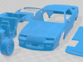 Chevrolet Camaro Iroc -Z 1990 Printable Car Model do druku 3D