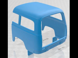 Volvo PV445 PH Duett 1958 Printable Car 3D Print Model