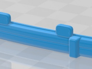 Jeep Comanche MJ 1984 Printable Car 3D Print Model