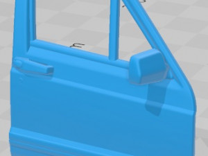 Jeep Comanche MJ 1984 Printable Car 3D Print Model