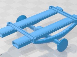 Jeep Comanche MJ 1984 Printable Car 3D Print Model
