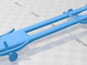 Jeep Comanche MJ 1984 Printable Car 3D Print Model