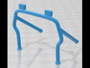 Jeep Comanche MJ 1984 Printable Car 3D Print Model