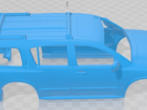 Infiniti QX56 JA60 2004 Printable Body Car Modello di stampa 3D