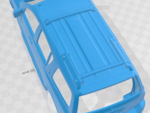 Infiniti QX56 JA60 2004 Printable Body Car Modello di stampa 3D