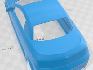 Opel Tigra TwinTop 2004 Printable Body Car 3D Принт Модель