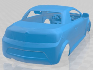 Opel Tigra TwinTop 2004 Printable Body Car 3D Принт Модель