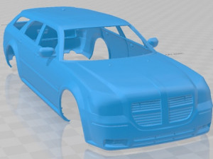 Dodge Magnum RT 2004 Printable Body Car Modelo de Impressão 3D