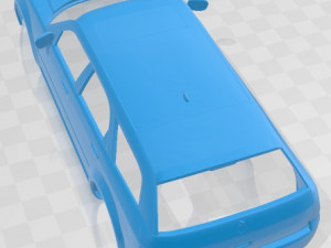 Dodge Magnum RT 2004 Printable Body Car Modelo de Impressão 3D