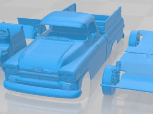 Chevrolet Apache 1959 Printable Car 3D Print Model