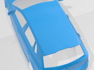 Volkswagen Polo GTI 2022 Printable Body Car 3D printmodel