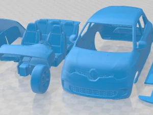 Renault Twingo 2021 Printable Car 3D Print Model