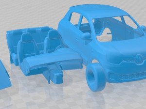 Renault Twingo 2021 Printable Car 3D 打印模型