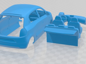 Renault Twingo 2021 Printable Car 3D 打印模型