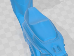Honda SH 150i Printable Motorbike 3D Print Model