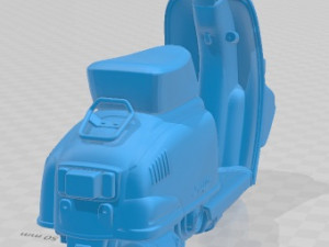 Honda Julio Scooter Printable Motorbike Modelo de Impressão 3D