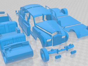 Phantom 1963 Printable Car 3D Print Model