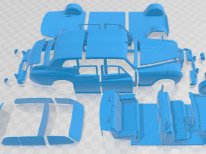Phantom 1963 Printable Car 3D 打印模型