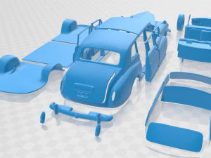 Phantom 1963 Printable Car 3D Print Model