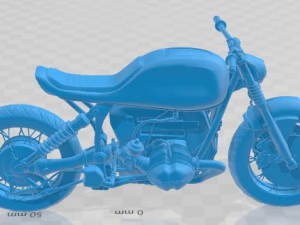 R100R afdrukbare motorfiets 3D printmodel