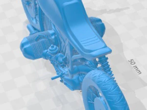 R100R afdrukbare motorfiets 3D printmodel