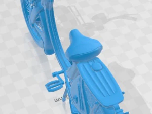 Honda P50 1966 Printable Motorbike 3D Print Model