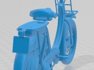 Honda P50 1966 Printable Motorbike Modelo de Impressão 3D