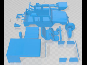 Volkswagen Iltis 1988 Printable Car 3D Print Model