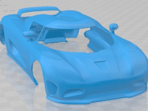Koenigsegg Agera 2011 Printable Body Car 3D 打印模型