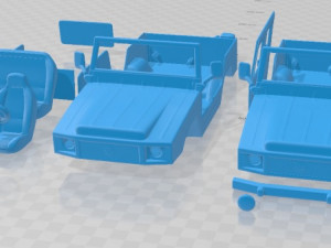 Volkswagen Iltis 1988 Printable Car Modèles 3D en vedette