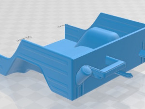 Volkswagen Iltis 1988 Printable Car Modelo de impresión 3D