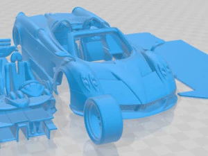 Pagani Huayra Printable Car 3D Print Model