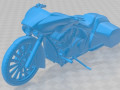 Honda Slammer Bagger Printable Motorcycle 3D Print Models