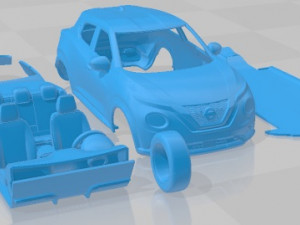 Nissan Juke 2020 Printable Car 3D Print Model