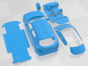 Nissan Juke 2020 Printable Car 3D Print Model