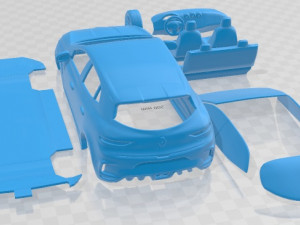 Renault Megane RS Trophy 300 2018 Printable Car 3D-printmodel