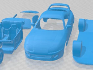 Toyota Supra 1998 Printable Car 3D Print Model