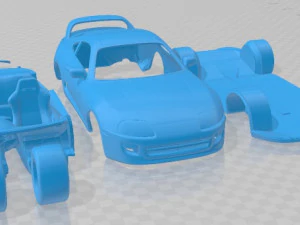 Toyota Supra 1998 Printable Car 3D Print Model