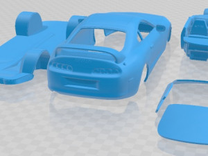 Toyota Supra 1998 Printable Car Modelo de impresión 3D