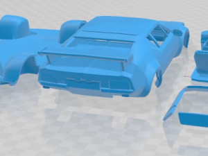 De Tomaso Pantera GT5S 1984 Printable Car 3D-printmodel
