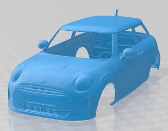 Cooper 2022 Printable Body Car Modèles 3D en vedette .c4d .max .obj .3ds .fbx .stl .blend 