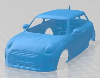 Cooper 2022 Printable Body Car 3D Print Model .c4d .max .obj .3ds .fbx .stl .blend