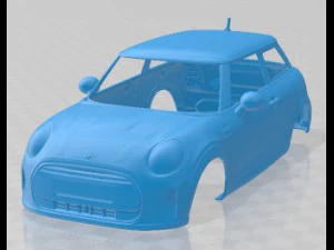 Carro com carroceria imprimível Cooper 2022 Modelo de Impressão 3D