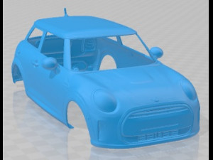 Cooper 2022 Printable Body Car Modèles 3D en vedette