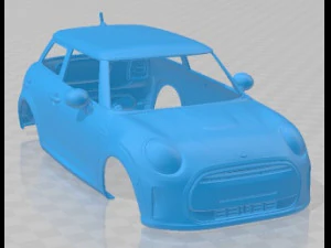 Cooper 2022 Printable Body Car 3D Print Model