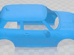 Cooper 2022 Printable Body Car 3D Print Model