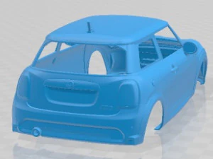 Cooper 2022 Printable Body Car 3D Print Model